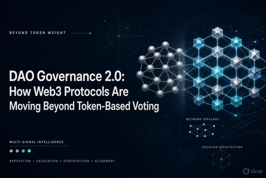 DAO Governance 2.0: How Web3 Protocols Are Moving Beyond Token-Based Voting